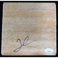 Josh Howard Dallas Mavericks Signed 6x6 Floorboard JSA Authenticated