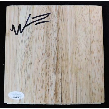 Wesley Iwundu Orlando Magic Signed 6x6 Floorboard JSA Authenticated