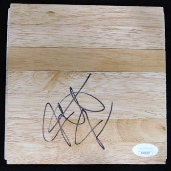 Jarrett Jack Portland Trail Blazers Signed 6x6 Floorboard JSA Authenticated