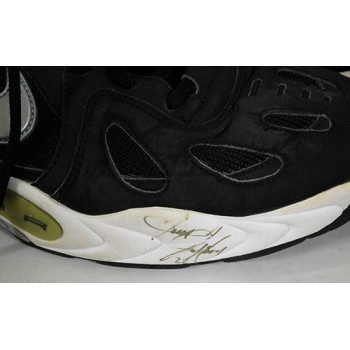 Jim Jackson Signed Game Worn Nike Shoes JSA Authenticated