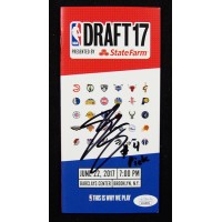 Josh Jackson Signed NBA Draft 2017 Program JSA Authenticated