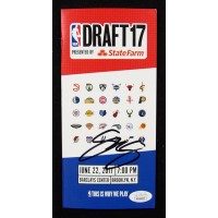 Josh Jackson Signed NBA Draft 2017 Program JSA Authenticated