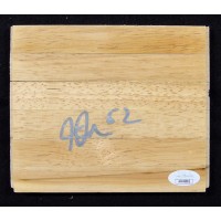 James Johnson Miami Heat Signed 6x5 Floorboard JSA Authenticated