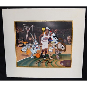 Michael Jordan Signed Space Jam 16x20 Limited Edition Cel UDA Authenticated