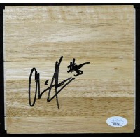 Chris Kaman Los Angeles Clippers Signed 6x6 Floorboard JSA Authenticated