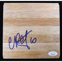 Sergey Karasev Brooklyn Nets Signed 6x6 Floorboard JSA Authenticated