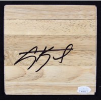 Corey Kispert Washington Wizards Signed 6x6 Floorboard JSA Authenticated