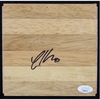 Luke Kornet Boston Celtics Signed 6x6 Floorboard JSA Authenticated