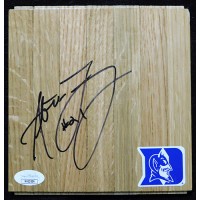 Antonio Lang Duke Blue Devils Signed 6x6 Floorboard JSA Authenticated