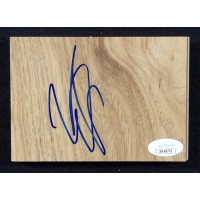 Zach Lavine Chicago Bulls Signed 3.5x5 Floorboard JSA Authenticated