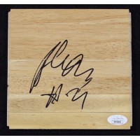 Alex Len Phoenix Suns Signed 6x6 Floorboard JSA Authenticated