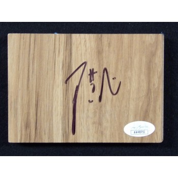 Damian Lillard Portland Trail Blazers Signed 3.5x5 Floorboard JSA Authenticated