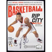 Damian Lillard Portland Trail Blazers Signed Beckett 2014 Magazine JSA Authentic