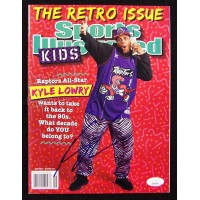 Kyle Lowry Signed Sports Illustrated Kids May 2017 Magazine JSA Authenticated