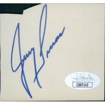 Jerry Lucas New York Knicks Signed 2.5x3 Cut Index Card JSA Authenticated Jerry Lucas New York Knicks Signed 2.5x3 Cut Index Card JSA Authenticated