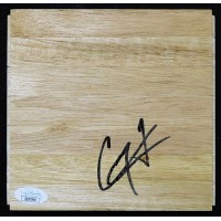 Corey Maggette Los Angeles Clippers Signed 6x6 Floorboard JSA Authenticated