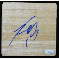 Kevin Martin Sacramento Kings Signed 6x6 Floorboard JSA Authentic