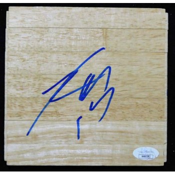 Kevin Martin Sacramento Kings Signed 6x6 Floorboard JSA Authentic