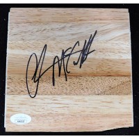 Chris McCullough Syracuse Orange Signed 6x6 Floorboard JSA Authenticated
