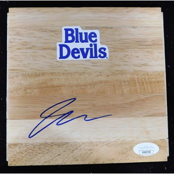 Josh McRoberts Duke Blue Devils Signed 6x6 Floorboard JSA Authenticated