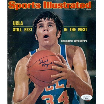 Dave Meyers UCLA Bruins Signed Sports Illustrated Cover Page JSA Authenticated