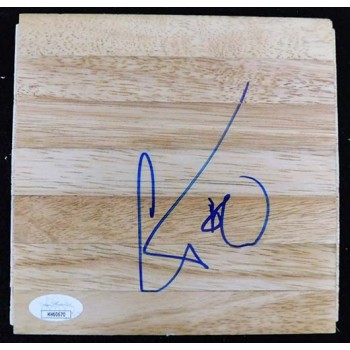 C.J. Miles Utah Jazz Signed 6x6 Floorboard JSA Authenticated