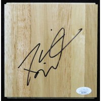 Darius Miles Los Angeles Clippers Signed 6x6 Floorboard JSA Authenticated