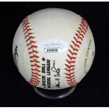 Chris Mullin Signed Official National League Baseball JSA Authenticated
