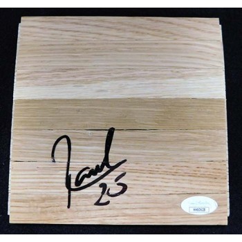 Raul Neto Washington Wizards Signed 6x6 Floorboard JSA Authenticated