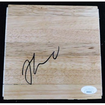 Johnny O'Bryant Milwaukee Bucks Signed 6x6 Floorboard JSA Authenticated