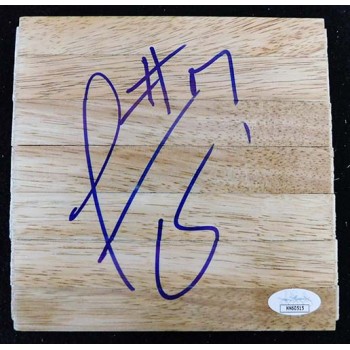 Jermaine O'Neal Indiana Pacers Signed 6x6 Floorboard JSA Authenticated