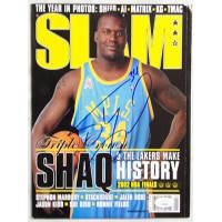 Shaquille O'Neal Los Angeles Lakers Signed Slam Magazine JSA Authenticated