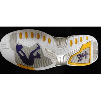 Shaquille O'Neal LA Lakers Signed Shaq Branded Pair of Shoes JSA Authenticated
