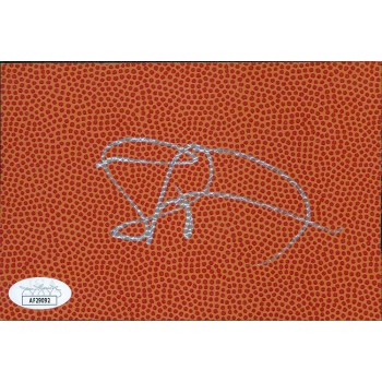 Lamar Odom Los Angeles Lakers Signed 4x6 Basketball Surface Card JSA Authentic
