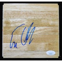 Emeka Okafor Charlotte Bobcats Signed 6x6 Floorboard JSA Authenticated