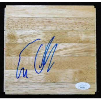 Emeka Okafor Charlotte Bobcats Signed 6x6 Floorboard JSA Authenticated