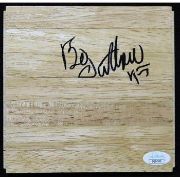 Bo Outlaw Orlando Magic Signed 6x6 Floorboard JSA Authenticated