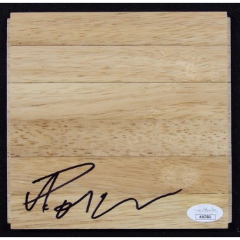 Aleksej Pokusevski Oklahoma City Thunder Signed 6x6 Floorboard JSA Authenticated