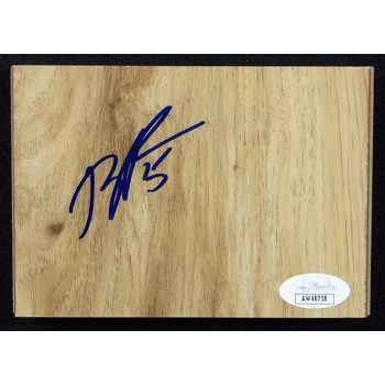 Bobby Portis Milwaukee Bucks Signed 3.5x5 Floorboard JSA Authenticated