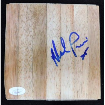 Mark Price Cleveland Cavaliers Signed 6x6 Floorboard JSA Authenticated