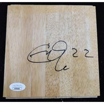 Chris Quinn Miami Heat Signed 6x6 Floorboard JSA Authenticated