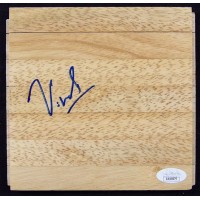 Vivek Ranadive Sacramento Kings Owner Signed 6x6 Floorboard JSA Authenticated