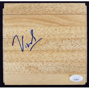 Vivek Ranadive Sacramento Kings Owner Signed 6x6 Floorboard JSA Authenticated