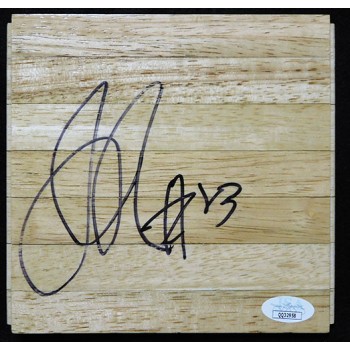 Jason Richardson Golden State Warriors Signed 6x6 Floorboard JSA Authenticated