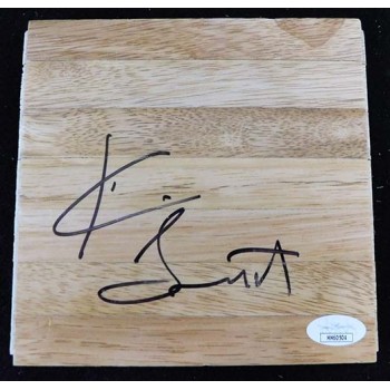 Keith Smart Arkansas Razorbacks Signed 6x6 Floorboard JSA Authenticated