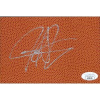 Jerry Stackhouse Pistons Signed 4x6 Basketball Surface Card JSA Authenticated