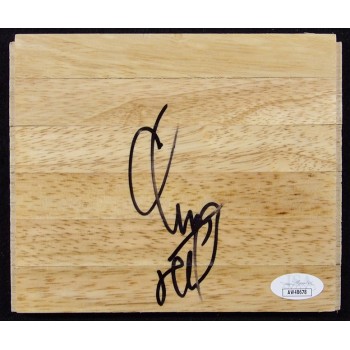 Chris Taft Golden State Warriors Signed 6x5 Floorboard JSA Authenticated