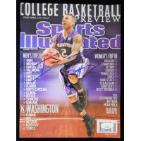 Isaiah Thomas Washington Huskies Signed Sports Illustrated JSA Authenticated
