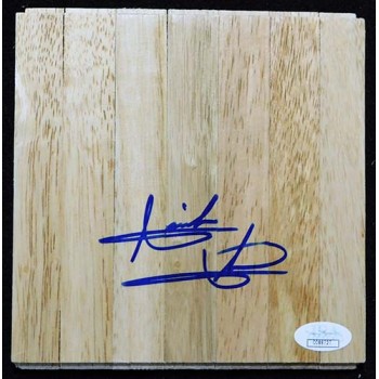 Isiah Thomas Detroit Pistons Signed 6x6 Floorboard JSA Authenticated
