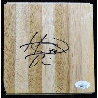 Trey Thompkins Los Angeles Clippers Signed 6x6 Floorboard JSA Authenticated